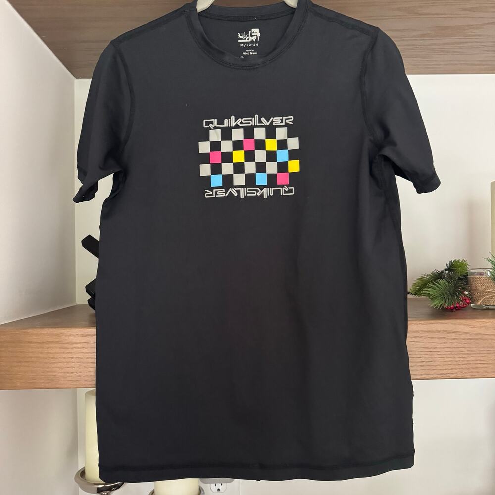 Quiksilver UVTech Rashguard in Black